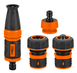 Rechte Spuitneuzen Set 3/4"