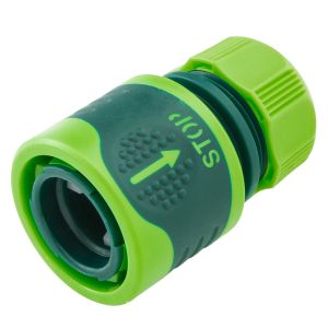 Slang koppelstuk 1/2' met STOP, BI-MATERIAAL