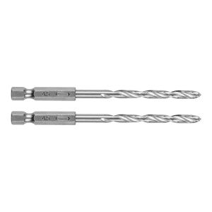 Metaalboor 4,5mm Zeskant 2x