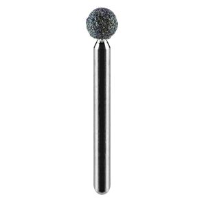 Stiftsteen 6 mm, bal, schacht 3,2 mm, 3 st.