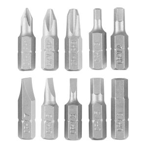 Bitset SL3/5/7, PH1/2/3, H3/4/5/6 x 25 mm, 10 stuks