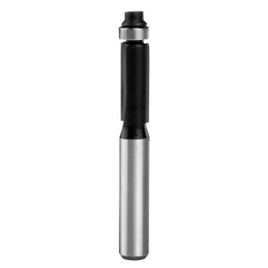 Rechte houten frees met lager, widia, 8 x 19 mm, schacht 8 mm