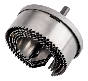 Houtgatzagen 60 - 95 mm, h 40 mm, set van 5 stuks