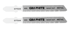 Decoupeerzaagblad, 21 TPI, HSS, T-Handvat, 2 stuks