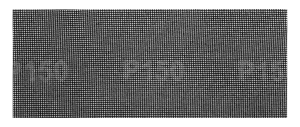 Schuurglitter 115 x 280 mm, P150