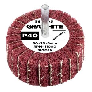 Lamellenwiel 60 x 25 x 6 mm, P40