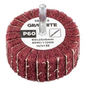 Lamellenwiel 60 x 25 x 6 mm, P60
