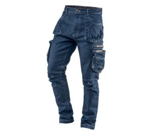 5 pockets working trousers DENIM, size XL