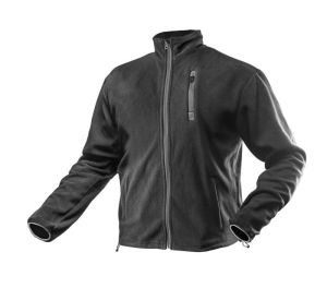 Fleece jacket, dark grey, size S