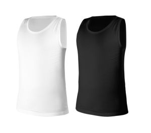 t-Shirt 2 Pack Wit en Zwart Size L