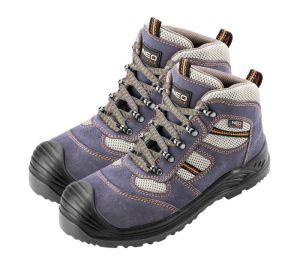 Safety boots, suede leather, size 39, CE