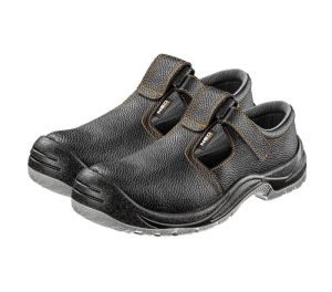 Safety sandals S1 SRC, leather, size 39
