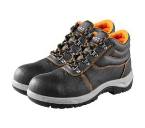 S1 SRC leather boots, steel toecap, size 46