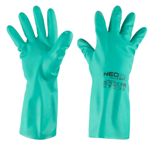 Chemisch resistente nitril handschoenen, maat 8