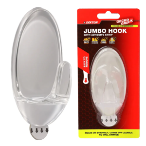 Jumbo Haak 55x110mm Transp. 1x