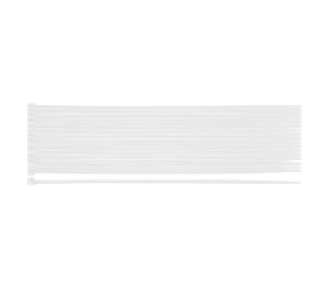 EXTREME kabelbinders 2,5 × 200 mm, wit, 100 st.