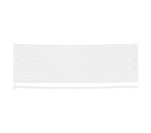 EXTREME kabelbinders 4,8 × 200 mm, wit, 100 st.