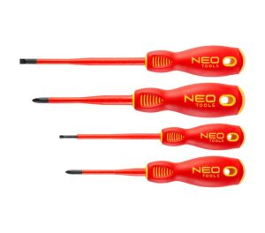 Schroevendraaier set 4 delig 1000V extra dun