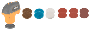 Mini polijstmachine accessoire set 04-604 12 el.
