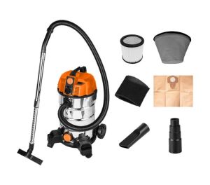 Droognat stofzuiger 1600w 45L