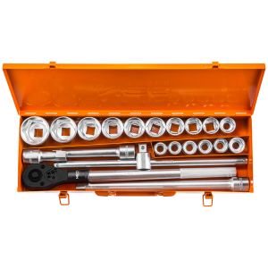 Doppenset 3/4 aansluitind 21 dlg