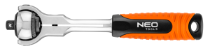 Ratel 3/8", 360°, 72 tanden