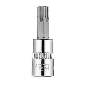 TORX TX40 bit 1/4 dop, kort, 37 mm