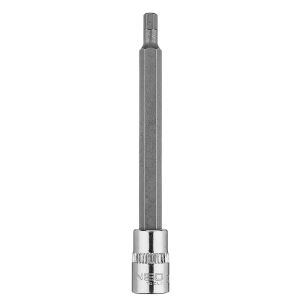 H4 zeskant bit 1/4 dop, lang, 87 mm