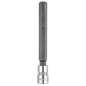 H8 zeskant bit 1/4 dop, lang, 87 mm