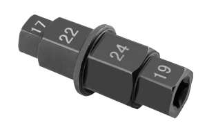Motorcycle axle tool 4 in 1