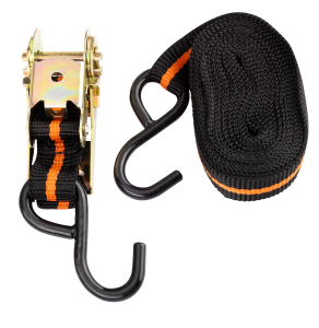 Spanband met ratel 25 mm x 4,5 m, bestand tegen 260 kg PP