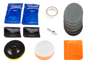 Koplamp reiniging set