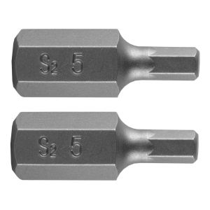 HEX bit 5 x 30 mm, S2 x 2st