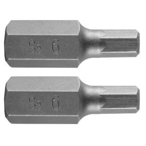 HEX bit 6 x 30 mm, S2 x 2st