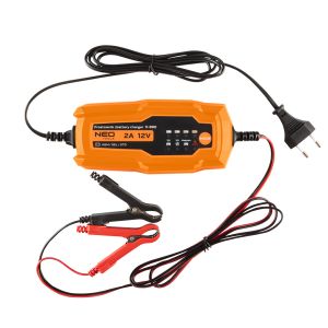 Automatische acculader 2A/35W, 4-60Ah, voor acid / AGM / GEL-batterijen