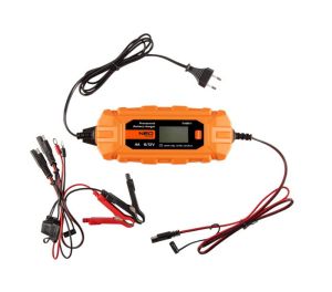 Automatische gelijkrichter 4A/70W, 3-120Ah, voor loodzuur-/AGM-/GEL-accu's