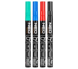 Permanent Marker Smal Kleur 4x
