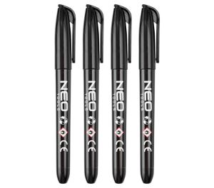 Permanent Marker Smal Zwart 4x