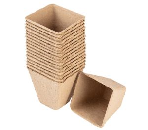 Zaadpotjes 8cm 18x