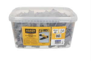 Tegel Nivelleringclips 1,5mm 3-16mm dik, 400st emmer