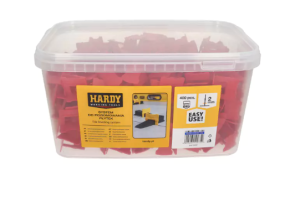 Tegel Nivelleringclips 2,0mm 3-16mm dik, 400st emmer