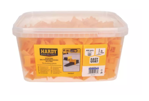 Tegel Nivelleringclips 3,0mm 3-16mm dik, 400st emmer