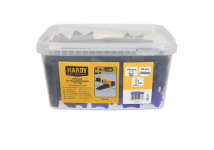 Nivellering Starterset 1,0mm 3-16mm dik 100+50st emmer