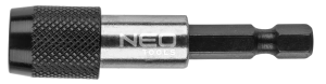 Bithouder, 1/4", snel-action, 60 mm