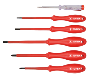Schroevendraaiers 1000V, set van 6 stuks
