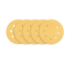 Cirkelschuurpapier 180mm 5x K80