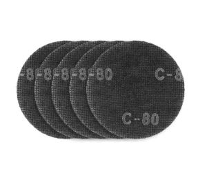 Cirkel Gaas schuurpapier 180mm 5x K80