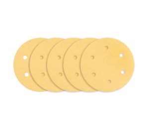 Cirkelschuurpapier 180mm 5x K80