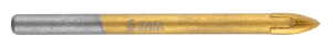 TiN universele boor, 6 mm
