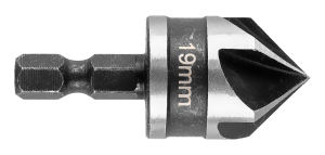 Verzinkboor Zeskant, 19 mm